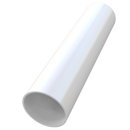 Freeflow Round Plastic Downpipe Length 5.5m - White