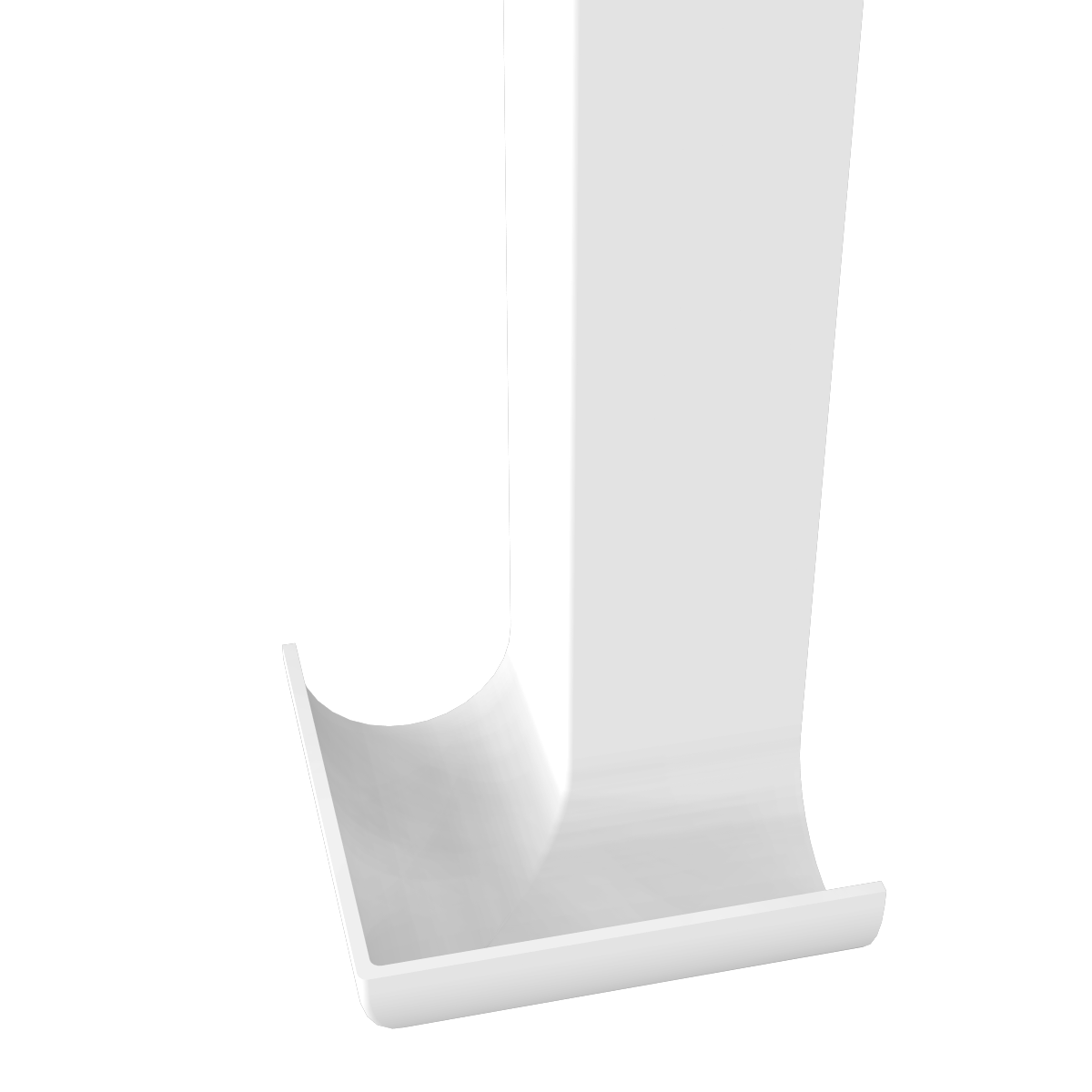 Freefoam uPVC Fascia Board Bullnose Edge Internal Corner - 300mm