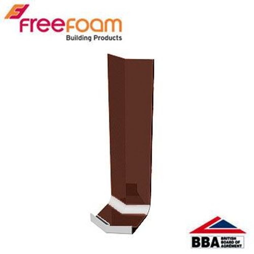 Freefoam uPVC Fascia Board Square Edge Internal Corner 300mm - 135 Degree