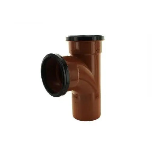 Hunter 110mm Underground Double Socket Junction - 87.5 Degree