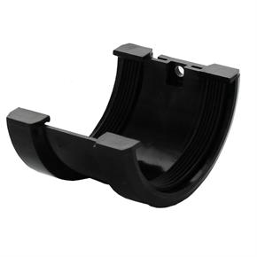 Hunter 76mm Mini Half Round Plastic Guttering Joint Bracket