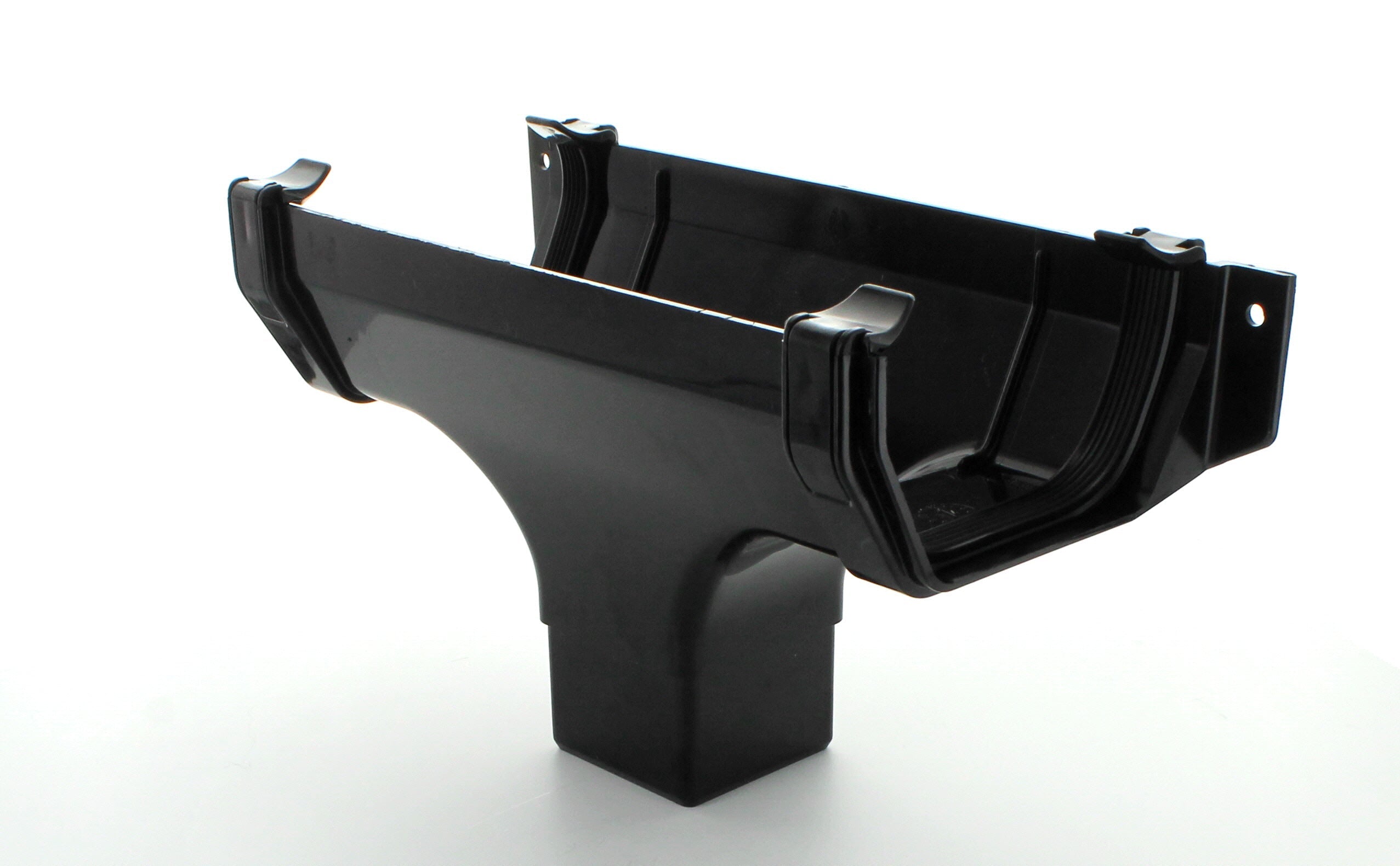 Hunter Surefit 114mm Squareflo Plastic Guttering Running Outlet