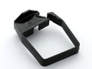 Hunter Surefit 65mm Square Plastic Downpipe Bracket - 1 Screw Fixing