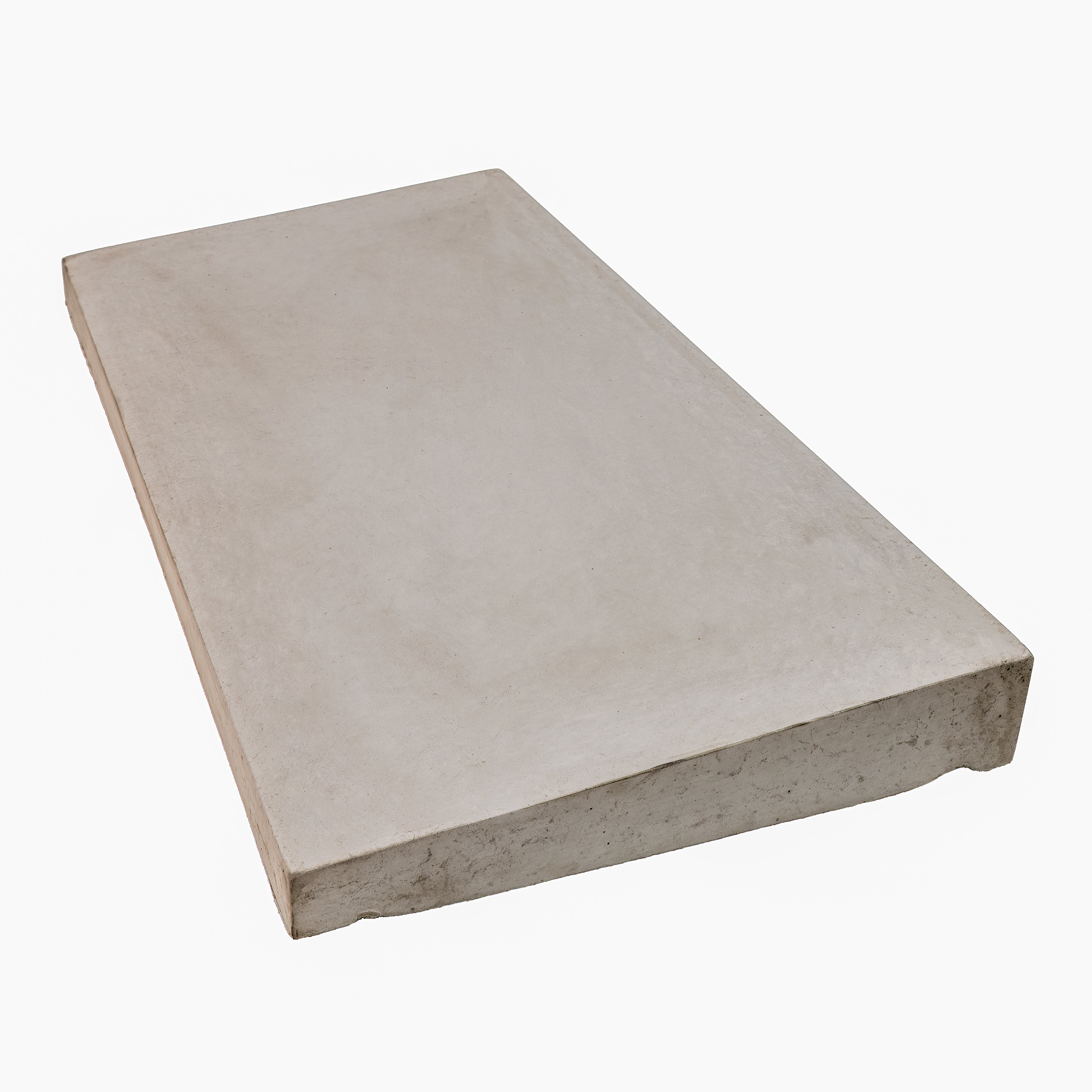 Once Weathered Concrete Coping Stone Light Grey 280mm x 600mm