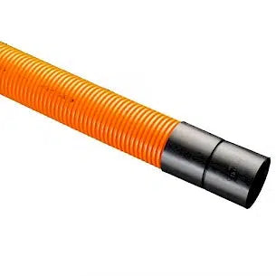 Naylor MetroDuct Underground Twinwall Street Lighting Cable Ducting Pipe - 137/160mm x (2 x 3m)