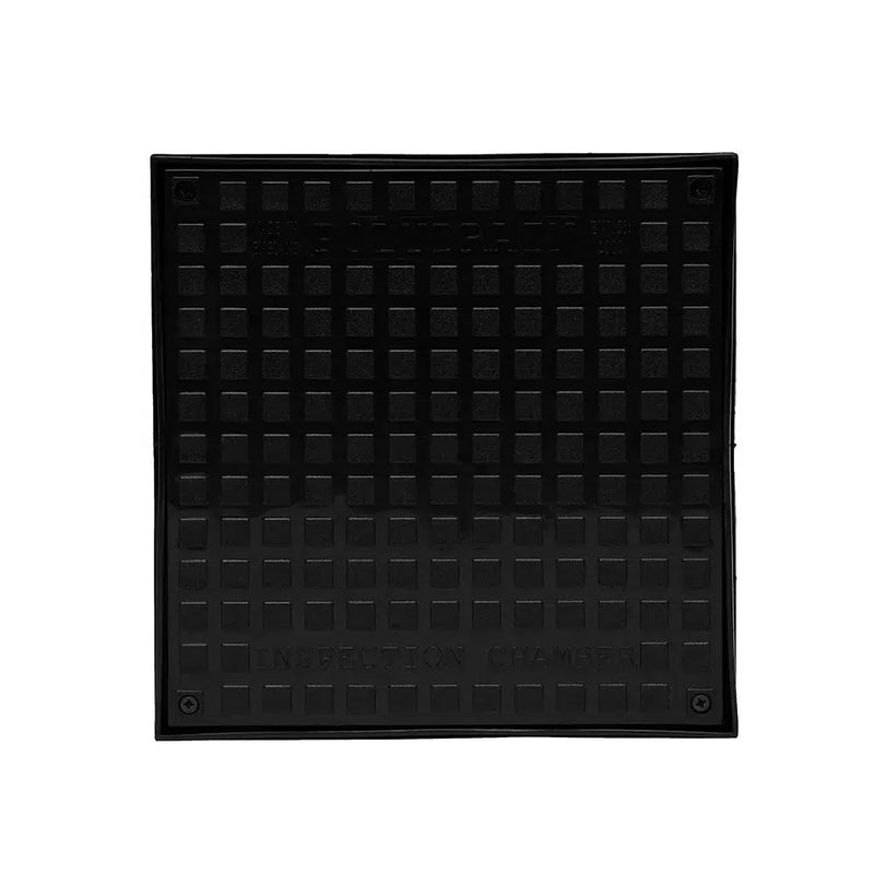 Transparent Inspection Cover Polydrain Secured 320mm Square Inspection Chamber Cover & Frame