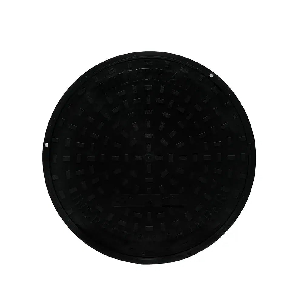 Polydrain Secured 450mm Round Inspection Chamber Cover & Frame