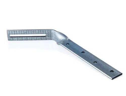 RoofArt Galvanised Steel Guttering Twisted Bracket Support 125mm