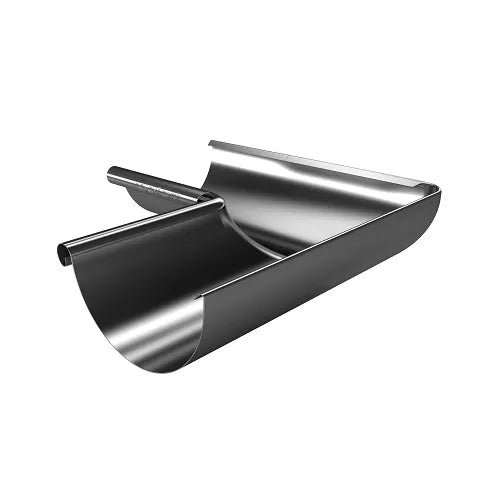 RoofArt Galvanised Steel Gutter Corner 125mm