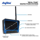 SkyVac Non Recordable Realtime Camera High Level Inspection System