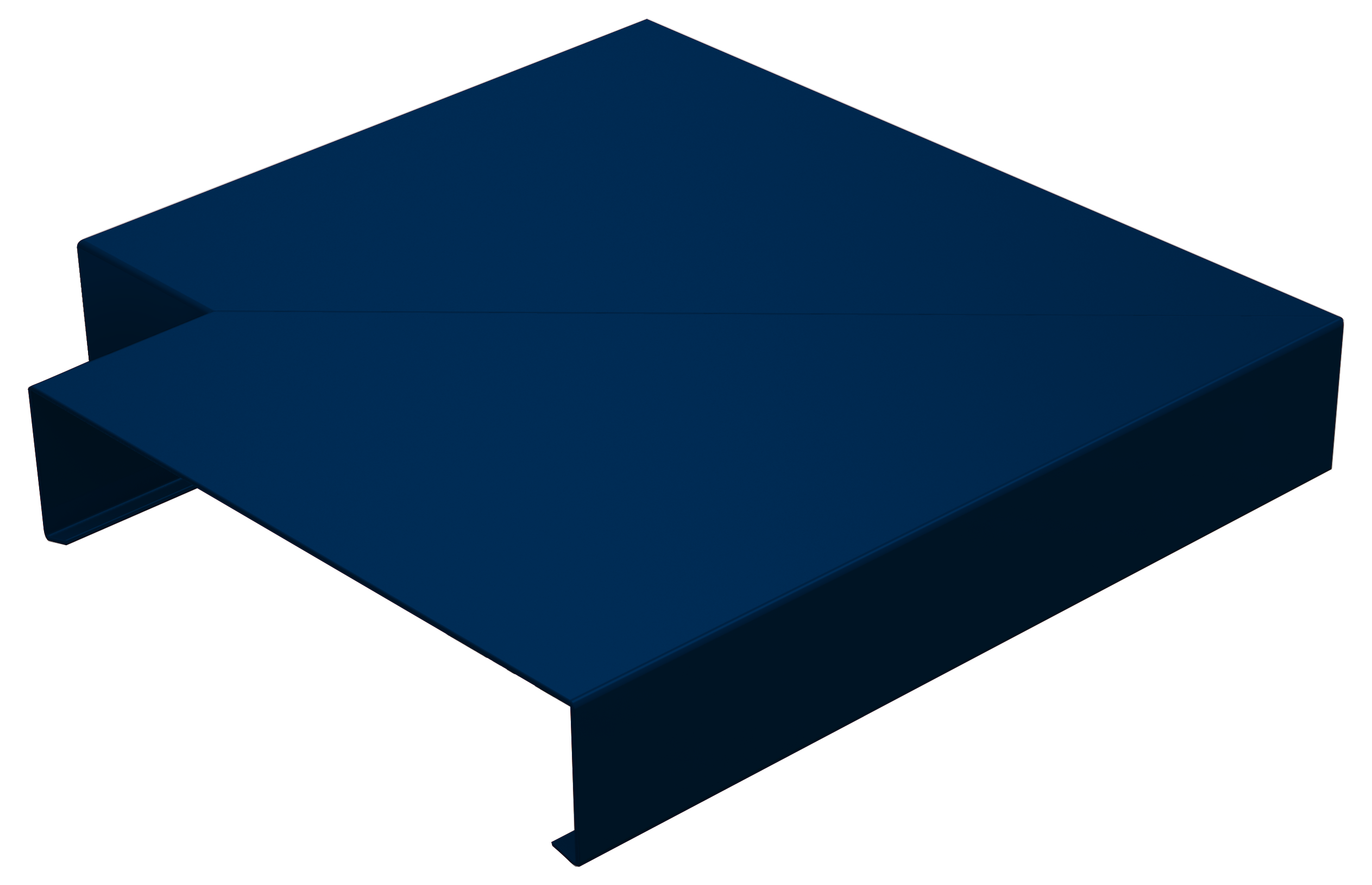 Alumasc Skyline SC12 Aluminium 90° Internal Corner Sloped Coping