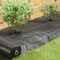 Spudulica Black Woven Weed Control & Ground Stabilisation Membrane 1m x 50m