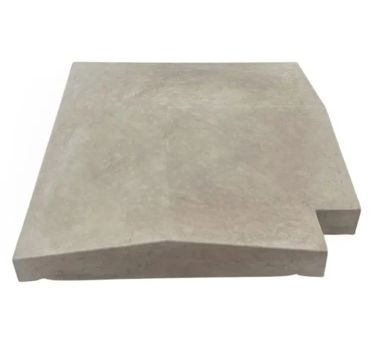 Twice Weathered Concrete Coping Stone Corner