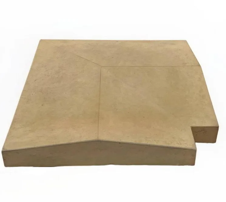 Twice Weathered Concrete Coping Stone Corner