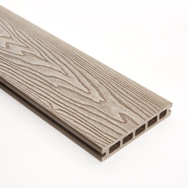 Triton WPC Composite Double Faced Decking Board - Natural