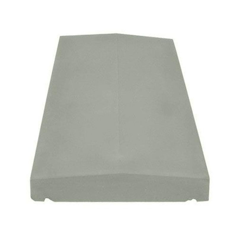 Twice Weathered Concrete Coping Stone Light Grey 375mm x 600mm