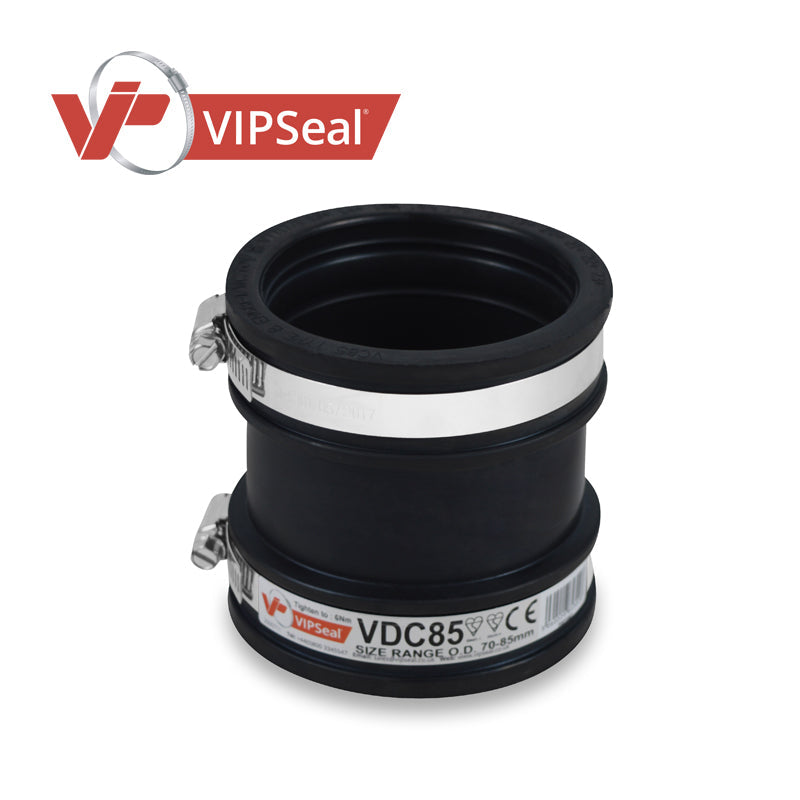 VIPSeal Flexible Rubber Drainage Couplings