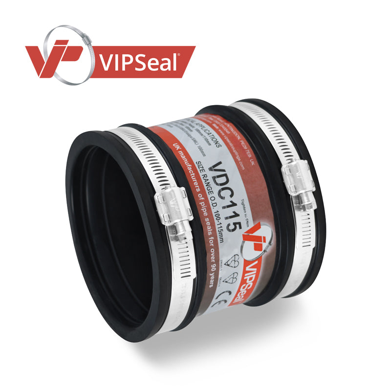 VIPSeal Flexible Rubber Drainage Couplings