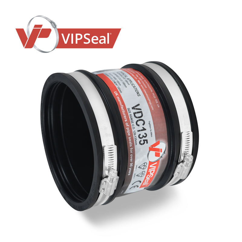 VIPSeal Flexible Rubber Drainage Couplings