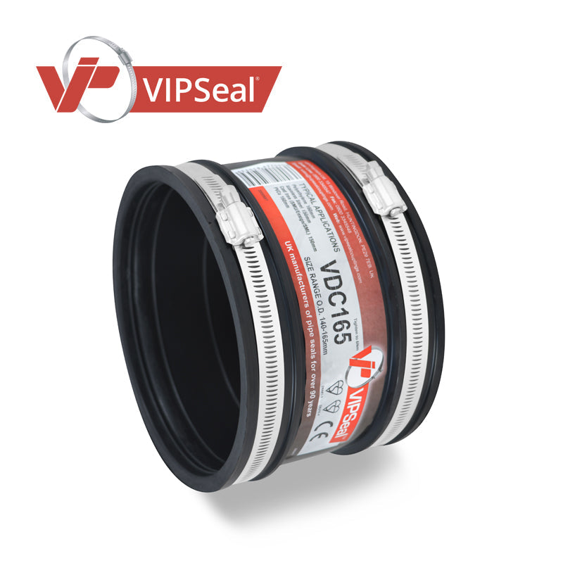 VIPSeal Flexible Rubber Drainage Couplings