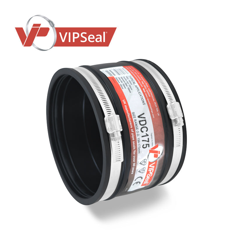 VIPSeal Flexible Rubber Drainage Couplings