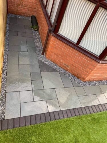 Westland Natural Slate Grey/Green Paving Project Pack - 17.78m2