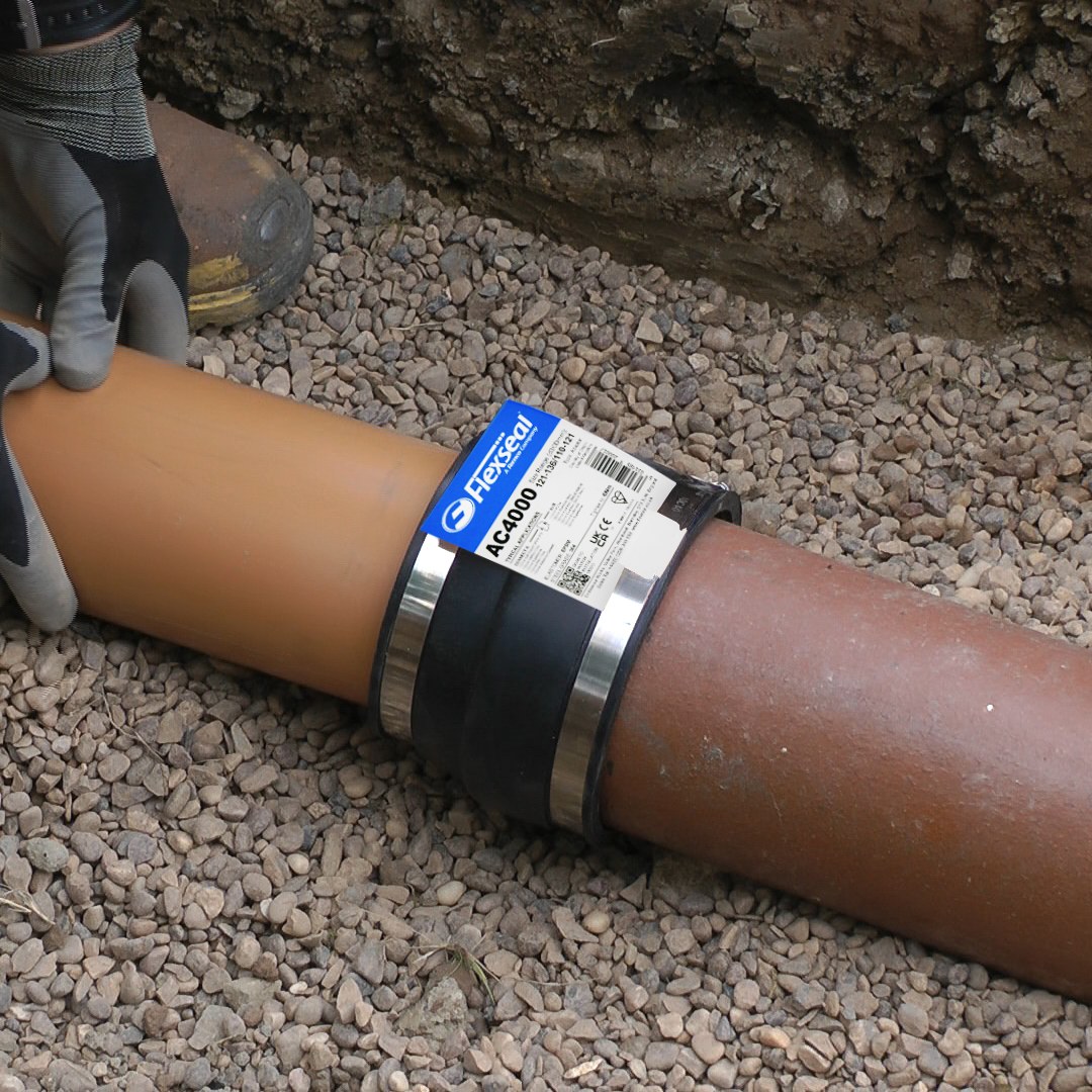 Fernco Rubber Flexible Drainage Adaptor Coupling