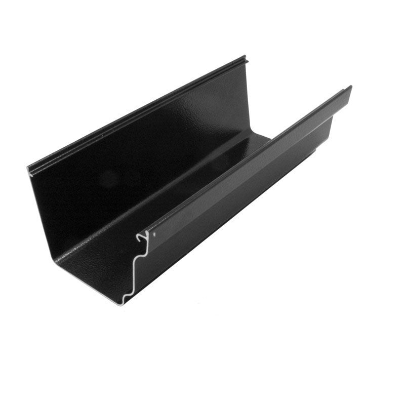 Aluminium gutter with ogee profile from Alutec Evolve range

