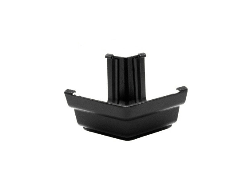 Alutec Evolve aluminium ogee 135° external gutter angle for corner guttering installations
