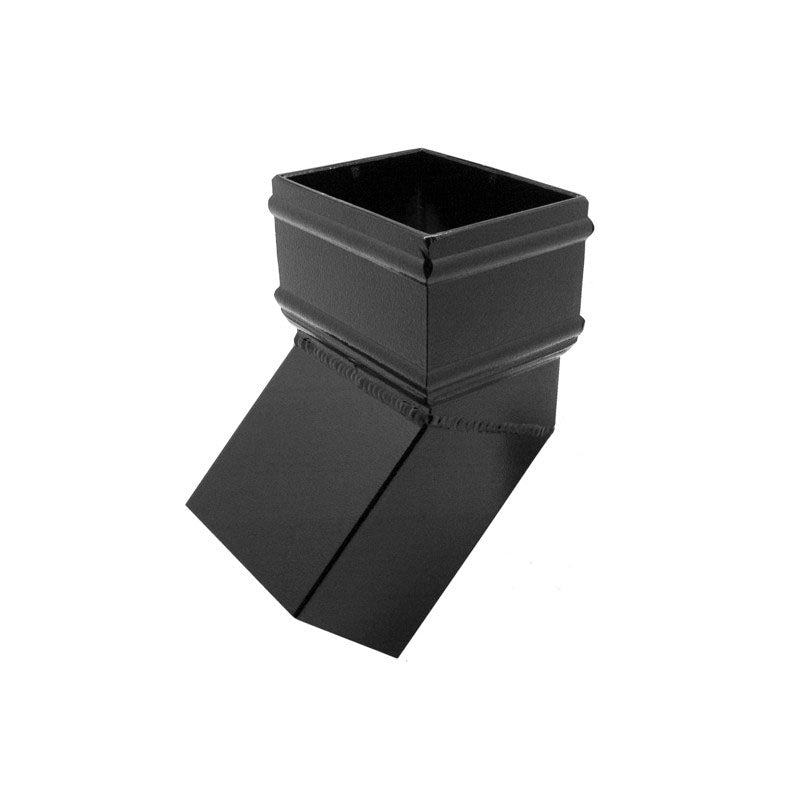 Alutec 72x72mm aluminium square downpipe bend 135 degree angle

