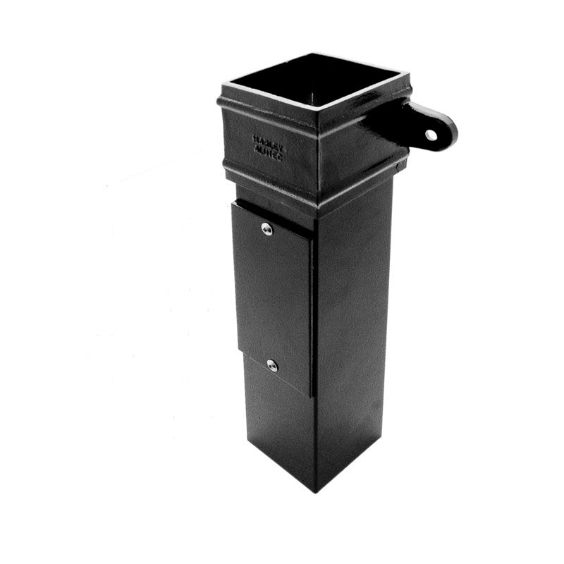 Alutec 72x72mm aluminium square downpipe access pipe

