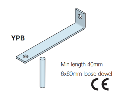 Single Coping Stone Mechanical Fixing Dowl