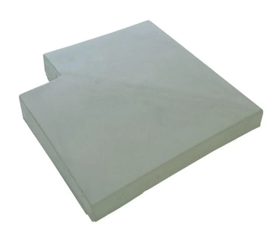 Once Weathered Concrete Coping Stone Corner